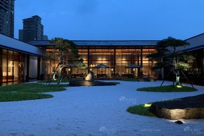 江西九江现代麻豆精品在线看风格售楼处家具项目工程案例完工实拍美图！